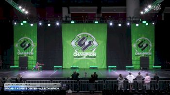 Project N Dance Center - Allie Thompson [2026 Junior - Solo - Jazz Day 1] 2026 CSG Dance Grand Nationals