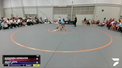 164 lbs Placement Matches (8 Team) - Alexandra Hofrichter, Wisconsin vs Grace Leota, Florida