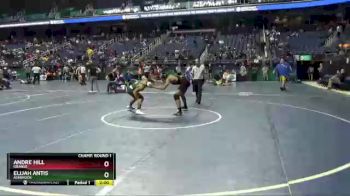 3 lbs Champ. Round 1 - Andre Hill, Orange vs Elijah Antis, Ashbrook