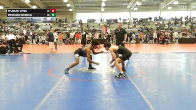 132 lbs Consi Of 64 #2 - Nicolas Vives, CT vs Octavian Daniels, GA
