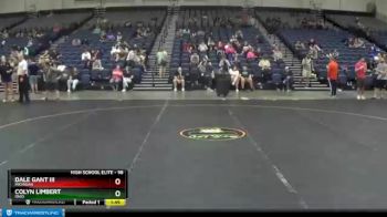 98 lbs Quarterfinal - Dale Gant Iii, Michigan vs Colyn Limbert, Ohio