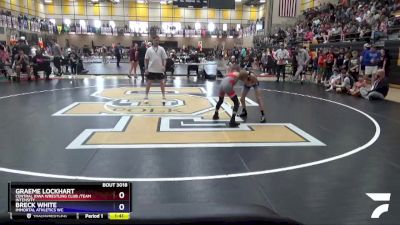 71 lbs Round 3 - Graeme Lockhart, Central Iowa Wrestling Club /Team Intensity vs Breck White, Immortal Athletics WC