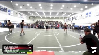 106 lbs Semifinal - Nathaniel Solorio, Total Kaos Wrestling Club vs Gavin Rodriguez, Reverence Grappling