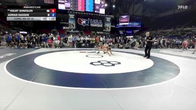 157 lbs Cons. Rd Of 32 - Kolby Gonzales, NM vs Adrian Haughn, IN