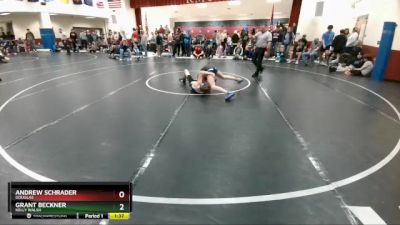 113 lbs Quarterfinal - Andrew Schrader, Douglas vs Grant Beckner, Kelly Walsh