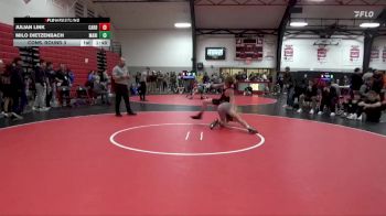 157 lbs Cons. Round 3 - Milo Dietzenbach, Marion vs Julian Link, Cardinal Community