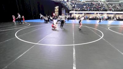 Girls 7th - 8th grade - 107 Semis - Kambree Westendorf, Waverly Area Wrestling Club vs Allison Birkett, Iowa