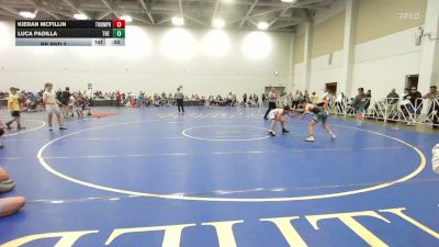 90 lbs Rr Rnd 2 - Kieran McFillin, Triumph Blue - EL vs Luca Padilla, The 610 - EL