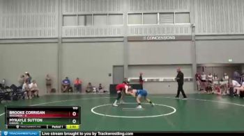 100 lbs Round 2 (8 Team) - Brooke Corrigan, Wisconsin vs Mykayle Sutton, Kansas