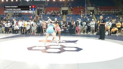 140 lbs Champ. Rd Of 64 - Taniah Borney, Minnesota vs Clover Williams, Oklahoma