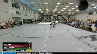 195 lbs Round 1 (8 Team) - Joey Lipshaw, Broomfield vs Jack Ring, Central