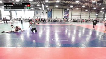 120 lbs Rr Rnd 1 - Tyler Cobb, Ride Out Wrestling Club vs Eli Watts, Team RJN