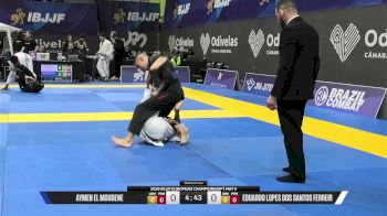 Eduardo Lopes Dos Santos Ferreir vs Aymen EL Moudene 2026 European Jiu-Jitsu IBJJF Championship