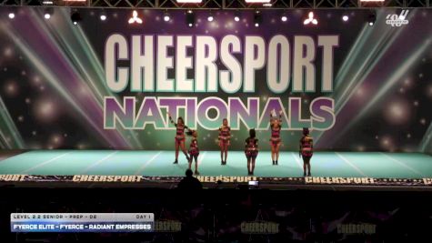 F'yerce Elite - F'yerce - Radiant Empresses [2026 L2.2 Senior - PREP - D2 Day 1] 2026 CHEERSPORT National All Star Cheerleading Championship