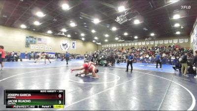 285 lbs Champ. Round 3 - Jacob Ruacho, Central vs Joseph Garcia, Kerman