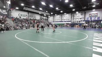 125 lbs Quarterfinal - Natalina Eskridge, Murrieta Valley vs Mazie Church, Murrieta Mesa