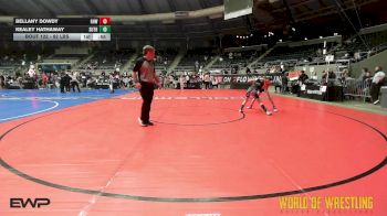 82 lbs Consi Of 16 #2 - Bellany Dowdy, Greater Heights Wrestling vs Kealey Hathaway, Sutherland