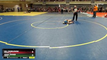 45 lbs Quarterfinals (8 Team) - Wil Chmielewski, Waconia vs Aiden Timmer, Adrian