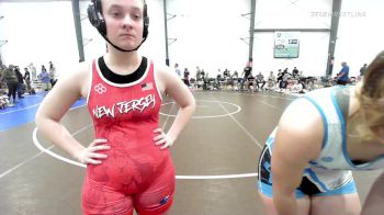 81 kg 5th Place - Kailin Lee, Team NJ Blue vs Savanah Bramhall, Hammer Chicks 1