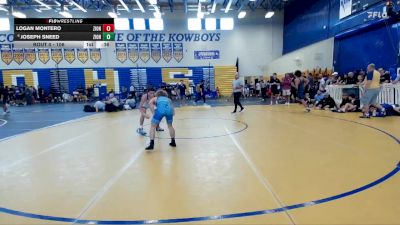 106 lbs Cons. Round 6 - Joseph Sneed, Black Creek Wrestling Club vs Logan Montero, Eagle Empire