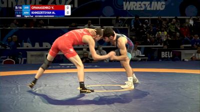 57 kg Round Of 16 - Vladlen Opanasenko, Ukr vs Manvel Khndzrtsyan, Arm