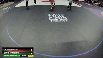 Cons. Round 1 - Calvin Chohany, Millard South vs Dante Jimmerson, Omaha North