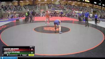 154 lbs Placement (4 Team) - August Brunner, Yamhill-Carlton vs Lincoln Holscher, Banks