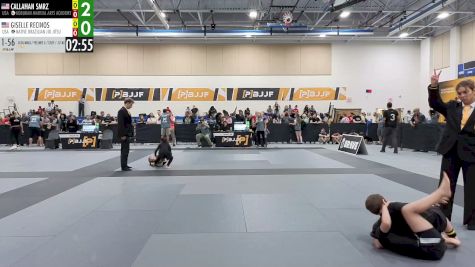 Callahan Smrz vs Giselle Recinos 2026 PBJJF Pan American Jiu-Jitsu Championships