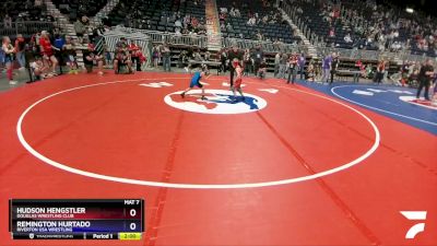 62 lbs 5th Place Match - Hudson Hengstler, Douglas Wrestling Club vs Remington Hurtado, Riverton USA Wrestling