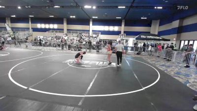 109 lbs Round Of 16 - Sydney Tarlow, GWC Tigers vs Auriana Wakinekona, Grapplers HI