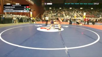 2A-215 lbs Champ. Round 1 - Cache Hall, Big Piney vs Haeden Blair, Thermopolis