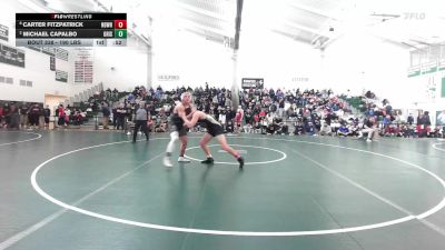 190 lbs Consi Of 8 #2 - Carter Fitzpatrick, Notre Dame-West Haven vs Michael Capalbo, Griswold/Wheeler