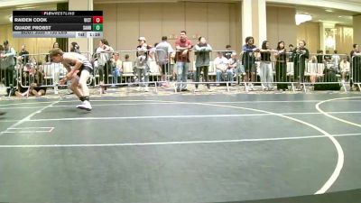 130 lbs Semifinal - Raiden Cook, Victory Wrestling-Central WA vs Quade Probst, Sanderson Wr Ac
