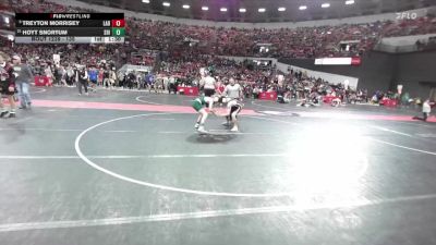 135 lbs Champ. Round 2 - Treyton Morrisey, Ladysmith vs Hoyt Snortum, Shiocton