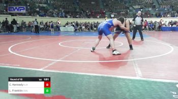 Round Of 16 - Cooper Kennedy, Vinita Jr. High vs Lucas Franklin, Coalgate