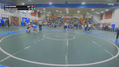 138 lbs Champ. Round 1 - Carlos Lacayo, Baldwin Park vs Jack Haffner, Crespi