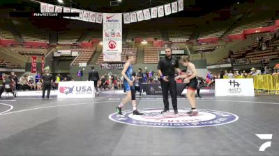 All Cadet Boys Freestyle Lower - 88 lbs Cons. Semis - Anzor Archvadze, Savage House Wrestling Club vs Haydin Swanberg, Mesa Verde High School Wrestling