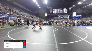 120 lbs Cons 64 #2 - Isaac Gibbs, Texas vs Isaac Ash, Indiana