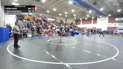 215 lbs Champ. Round 2 - Gabe Oconitrillo, Crespi vs Aidan Tovar, Downey