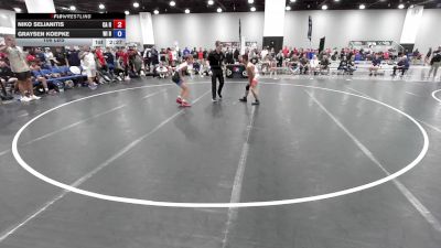 106 lbs Niko Selianitis, California Red vs Graysen Koepke, Wisconsin Blue