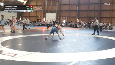 125 lbs Quarterfinal - Eli Gabrielson, Smwc Wolfpack vs David Vazquez, Dc Trained