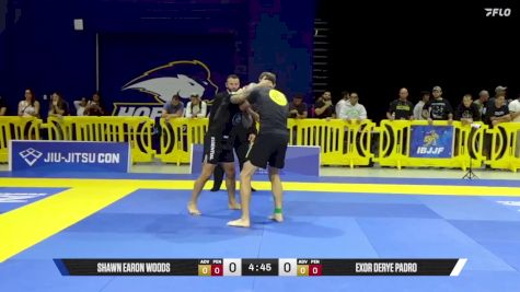 Exor Derye Padro vs Shawn Earon Woods 2025 Pan IBJJF Jiu-Jitsu No-Gi Championship