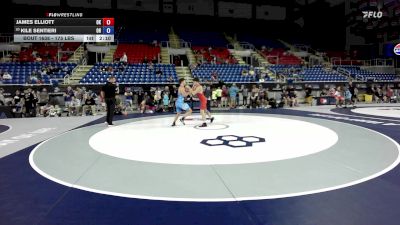 175 lbs Cons. Sub-rd Of 32 - James Elliott, OK vs Kile Sentieri, OH