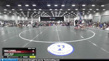 120 lbs Champ. Round 2 - Mikey Ruiz, Panhandle RTC vs Issac Torres, Sunkist Kids Monster Garage