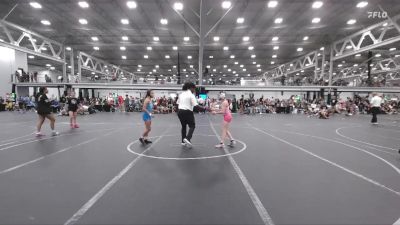 84 lbs Round 1 (6 Team) - Kenzie Jones, CTWHALE vs Riley Jones, All I See Is Gold Academy