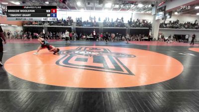 132 lbs Champ. Round 1 - Briscoe Woolston, War Eagle Wrestling vs Timothy Ekart, MO West