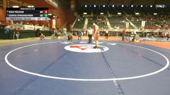 2A-285 lbs Quarterfinal - Kian Pelham, Big Piney vs Curtis Strohschein, Greybull/Riverside