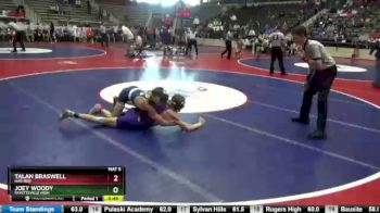 6A 126 lbs Semifinal - Talan Braswell, Har-Ber vs Joey Woody, Fayetteville High