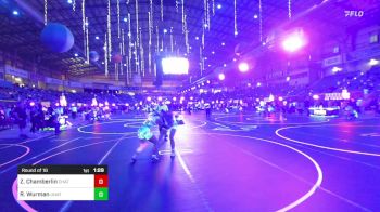 123 lbs Round Of 16 - Zoe Chamberlin, Chatfield WC vs Ryah Wurman, Unattached