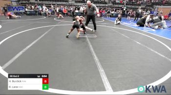 66 lbs Rr Rnd 2 - Hudson Burdick, Perry Wrestling Academy vs Rayden Lane, Midwest City Bombers